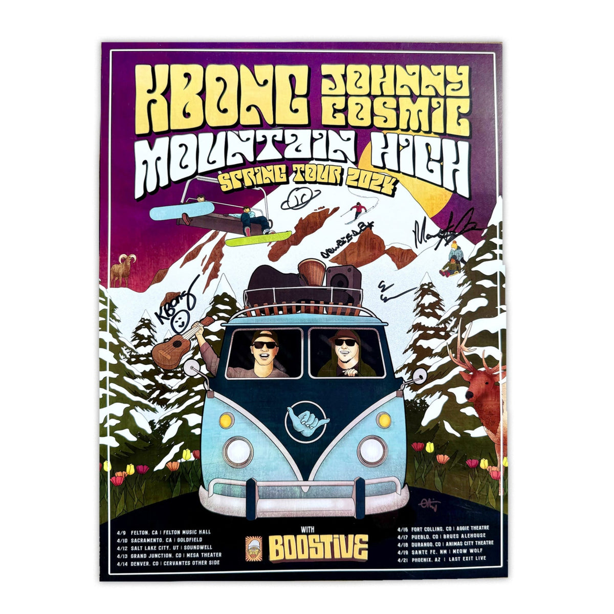 Mountain High Tour Posters – KBong Shop