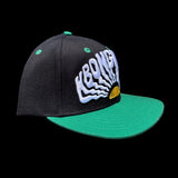 KBong Embroidered Waves Snapback