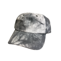 KBong Music Embroidered Tie Dye Dad Hat (Grey)
