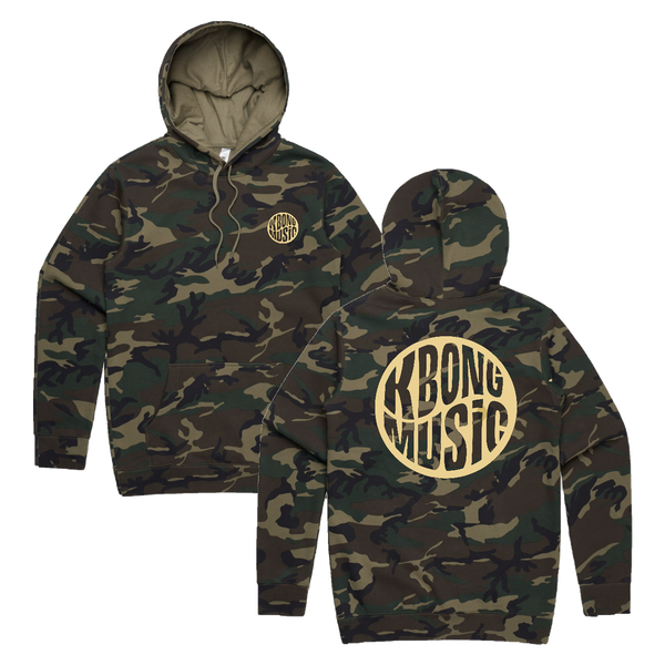 Deluxe Camo Kbong Music Pullover Hoodie