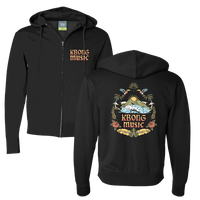 Island Wave Zip Hoodie
