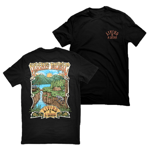 Living In A Dream Tee (Black)