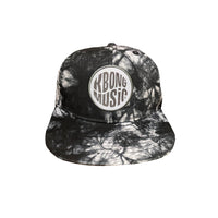 KBong Tie Dye Patch Snapback (Black)