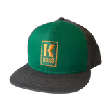 KBong x Seedless Collab Snapback (Green & Grey)